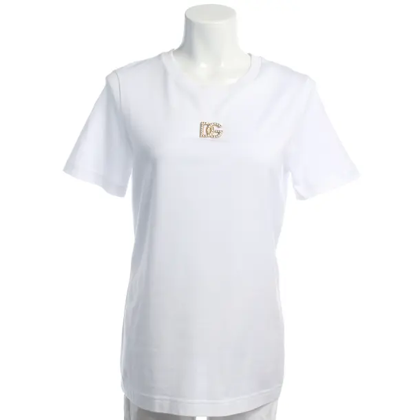 Shirt in White, Cotton, Dolce & Gabbana