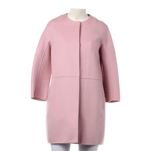 Übergangsmantel in Rosa, Wolle, Max Mara