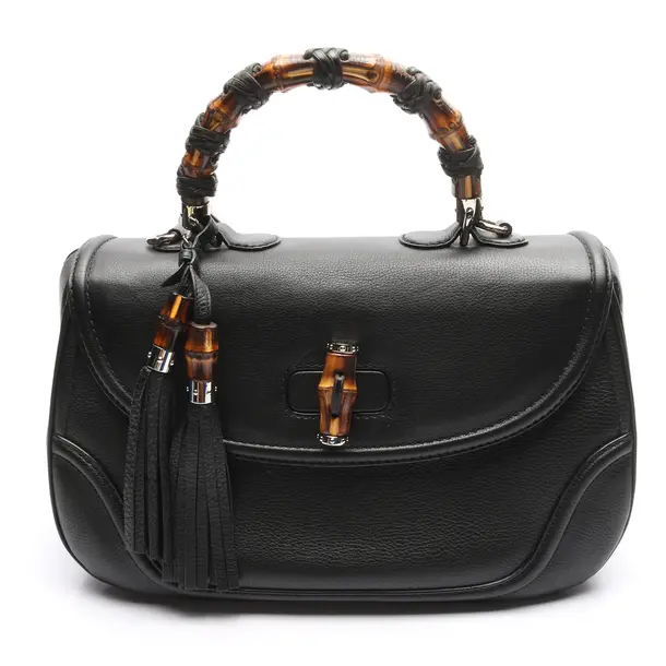 Handbag in Black, Leather, Gucci