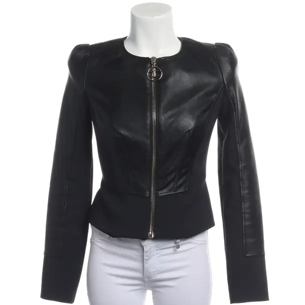 Übergangsjacke in Schwarz, Polyester, Elisabetta Franchi