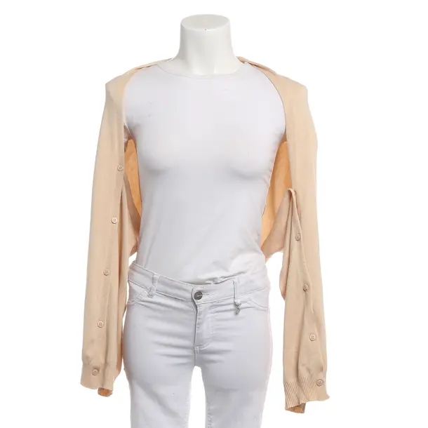 Strickjacke, in Beige, Viskose, Elisabetta Franchi