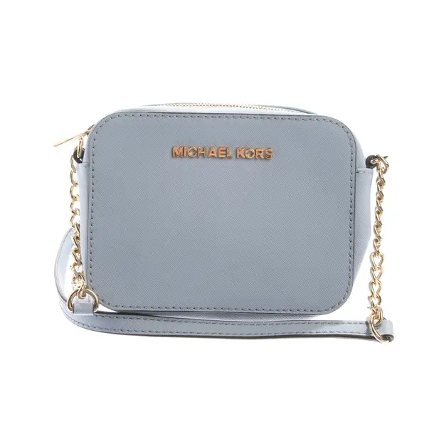 Abendtasche in Blau, Leder, Michael Kors