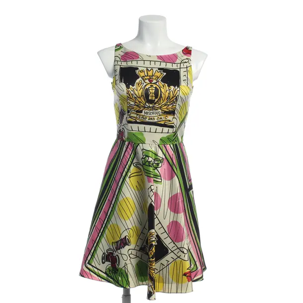 Kleid in Mehrfarbig, Polyester, Moschino
