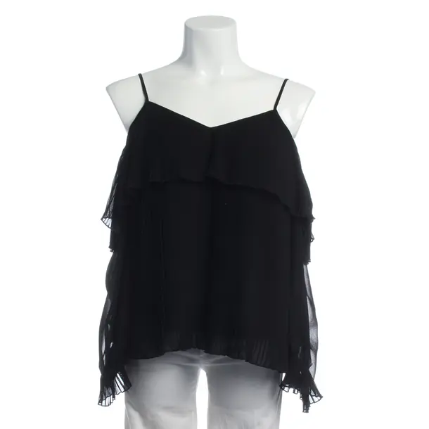 Top in Black, Polyester, Twin Set