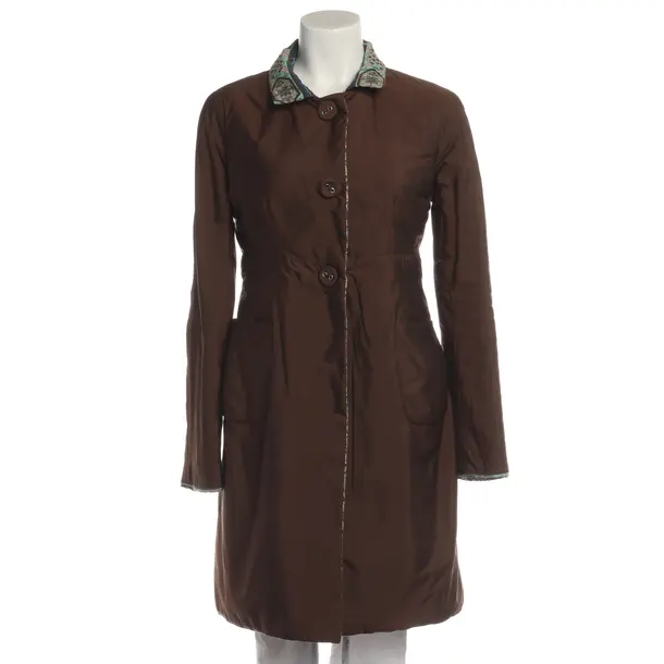 Reversible Coat in Brown, Cotton, Maliparmi