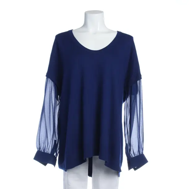 Pullover in Blau, Baumwolle, Twin Set