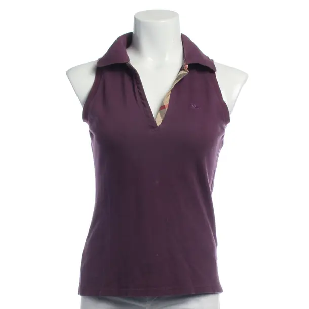 Top in Lila, Baumwolle, Burberry London