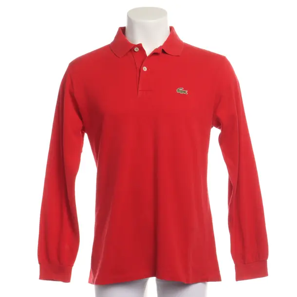 Long Sleeve Shirt in Red, Cotton, Lacoste