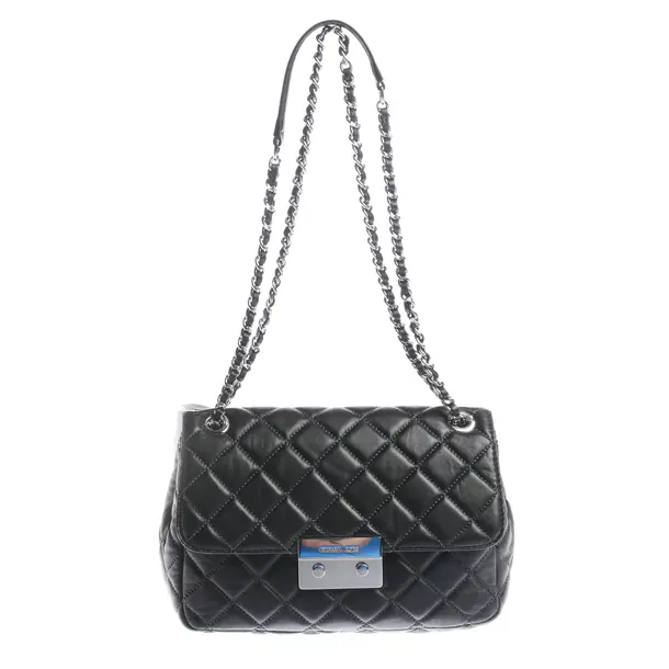 Schultertasche in Schwarz, Leder, Michael Kors