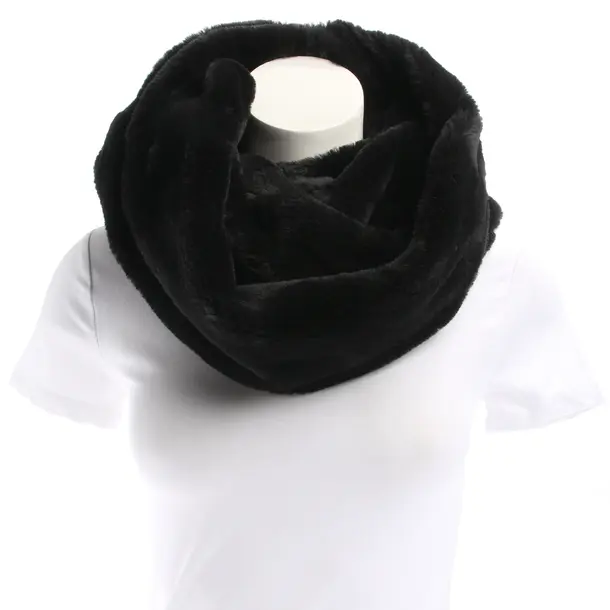 Scarf in Black, Polyester, Coccinelle