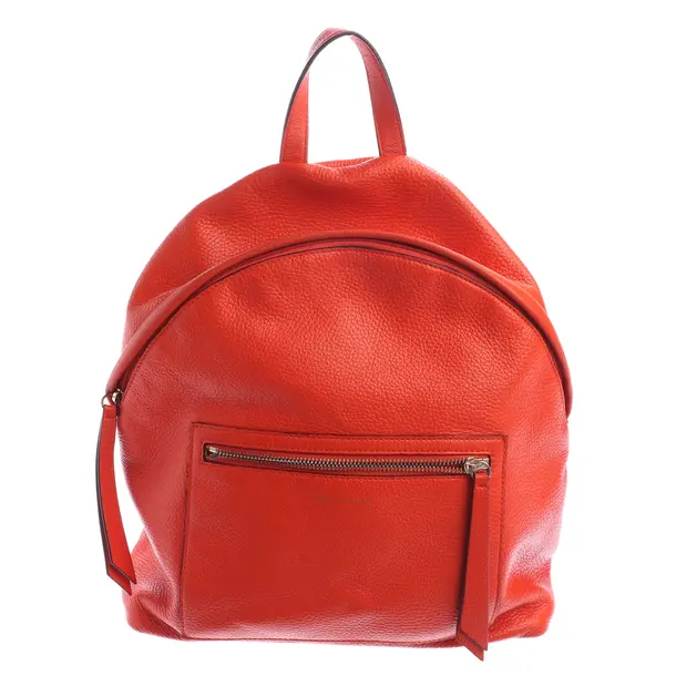 Rucksack in Orange, Leder, Coccinelle