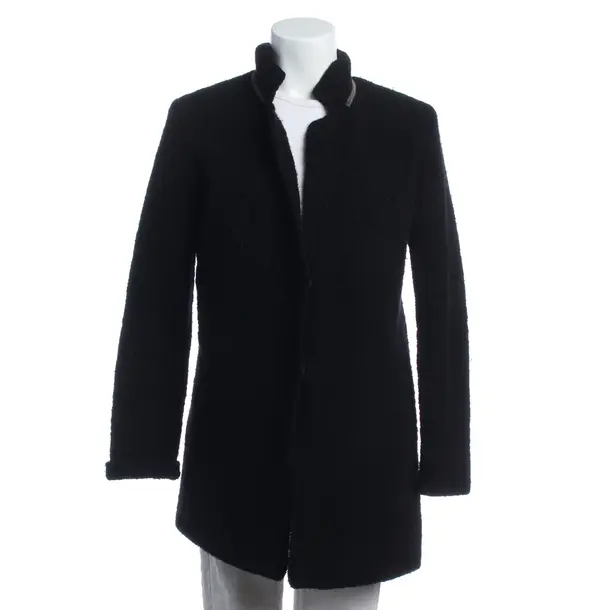 Mid-Season Coat in Black, Polyamide, Fabiana Filippi