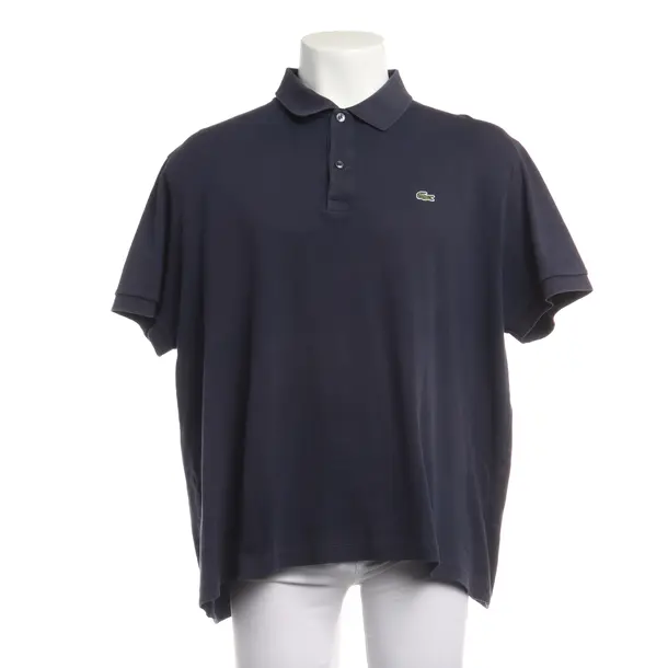 Poloshirt in Blau, Baumwolle, Lacoste