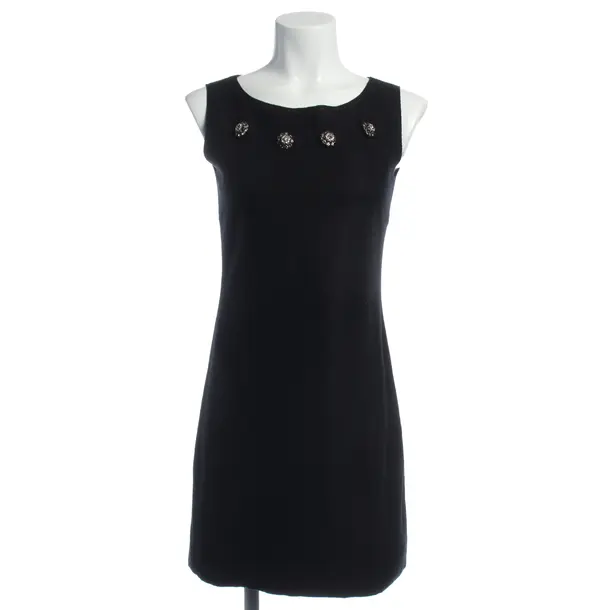 Kleid in Schwarz, Kaschmir, Fedeli