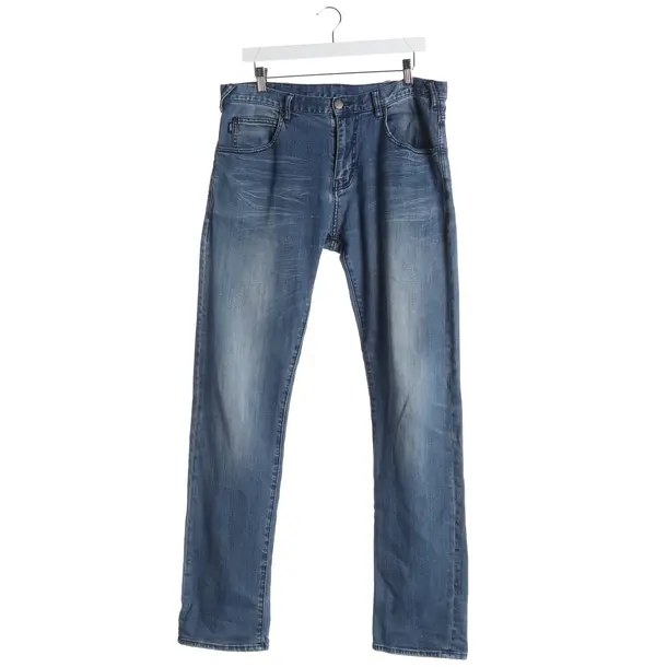 Straight Fit Jeans in Blue, Cotton, Armani Jeans