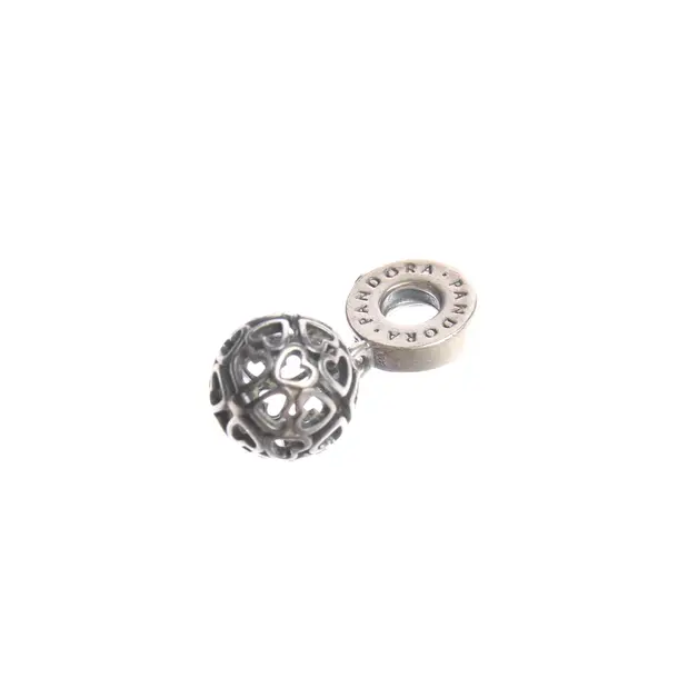 Anhänger in Metallic, 925er Sterling Silber, Pandora