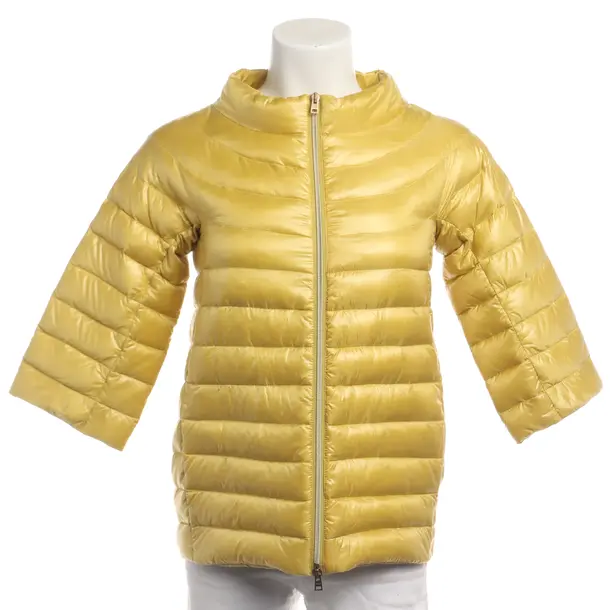 Übergangsjacke in Gelb, Polyamid, Herno