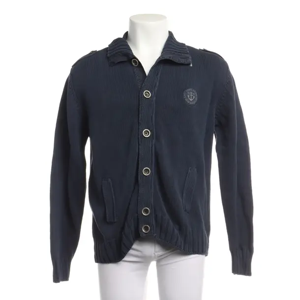 Strickjacke in Blau, Baumwolle, Gant