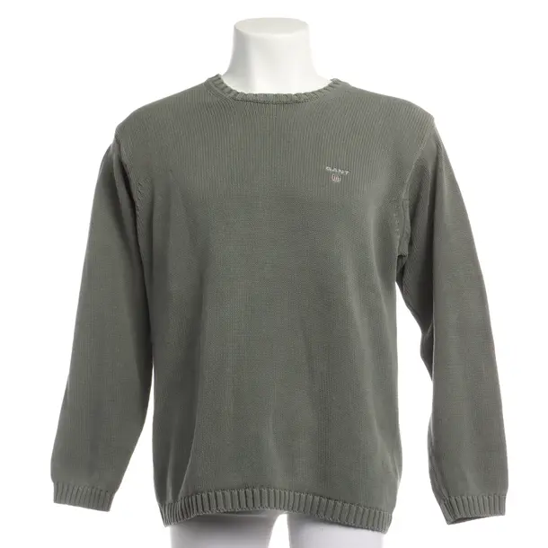 Jumper in Green, Cotton, Gant