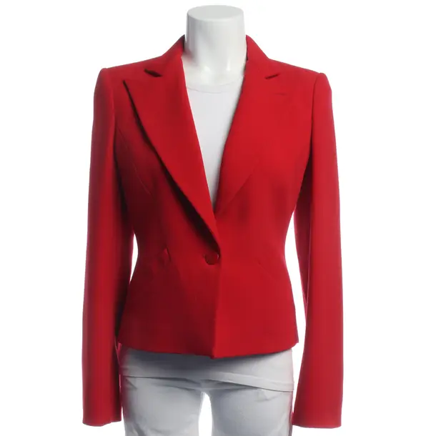 Blazer in Rot, Wolle, Armani Collezioni