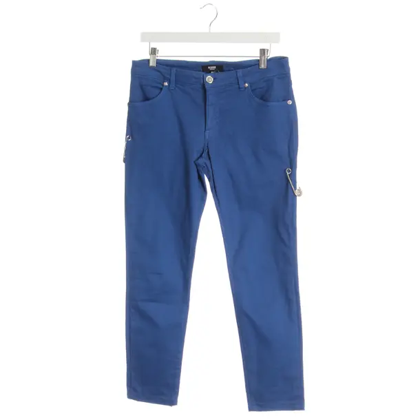 Hose in Blau, Baumwolle, Versace