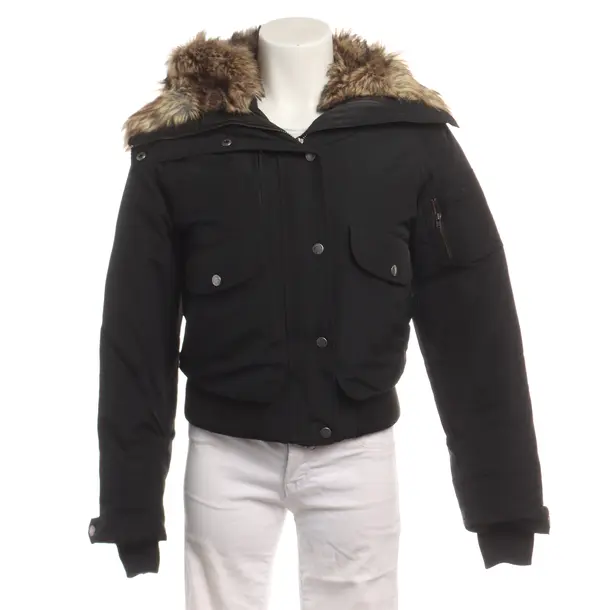 Winter Jacket in Black, Cotton, Woolrich