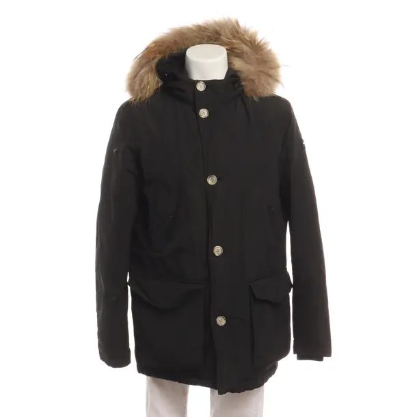 Winter Jacket in Black, Cotton, Woolrich