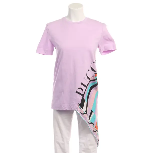 Shirt in Lila, Baumwolle, Emilio Pucci