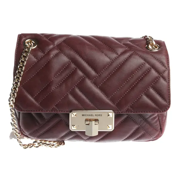 Handbag in Red, Leather, Michael Kors