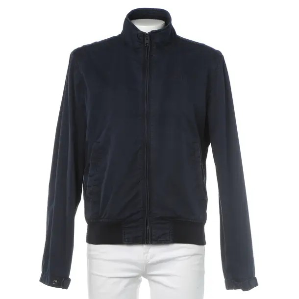Mid-Season Jacket in Blue, Cotton, Woolrich