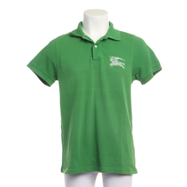 Poloshirt in Grün, Baumwolle, Burberry London
