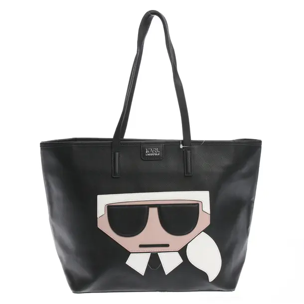 Shopper Bag in Multicolored, Polyurethane, Karl Lagerfeld