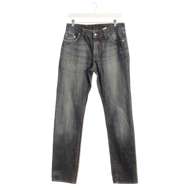 Jeans Straight Fit in Blau, Baumwolle, Calvin Klein