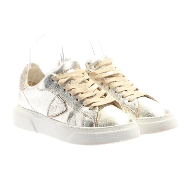 Sneakers in Metallic, , Philippe Model