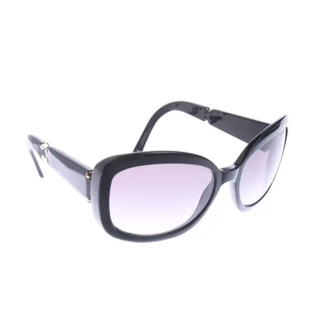 Sonnenbrille in Schwarz, Kunststoff, Valentino