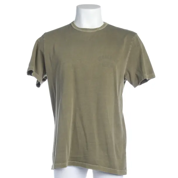 T-Shirt in Green, Cotton, Woolrich