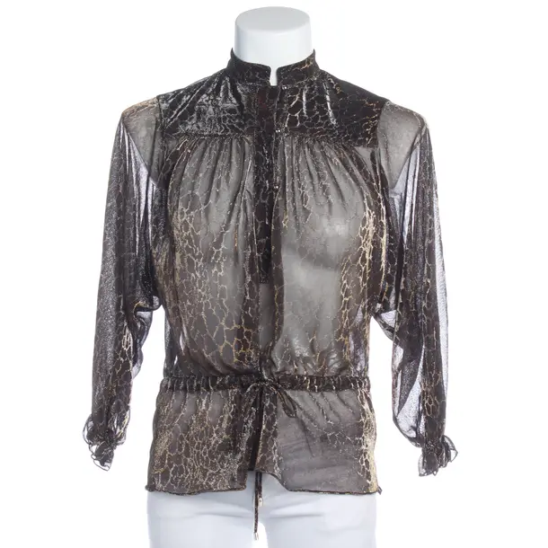 Bluse in Braun, Viskose, Just Cavalli