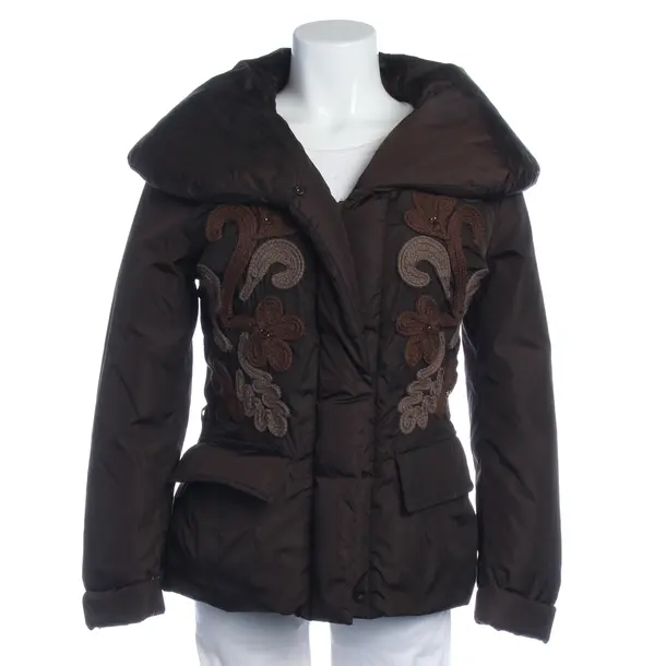 Winter Jacket in Brown, Polyimide, Blumarine