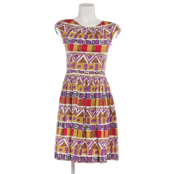 Kleid in Mehrfarbig, Baumwolle, Prada