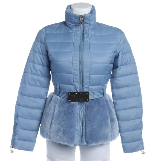 Winter Jacket in Blue, Polyimide, Elisabetta Franchi
