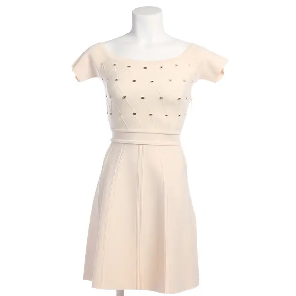 Kleid in Weiß, Viskose, Elisabetta Franchi