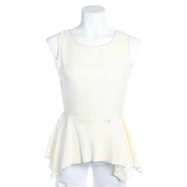 Bluse in Weiß, Viskose, Elisabetta Franchi