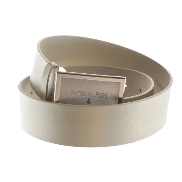 Gürtel in Metallic, Leder, Patrizia Pepe