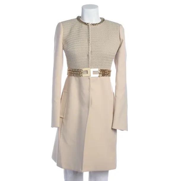 Übergangsmantel in Weiß, Polyester, Elisabetta Franchi
