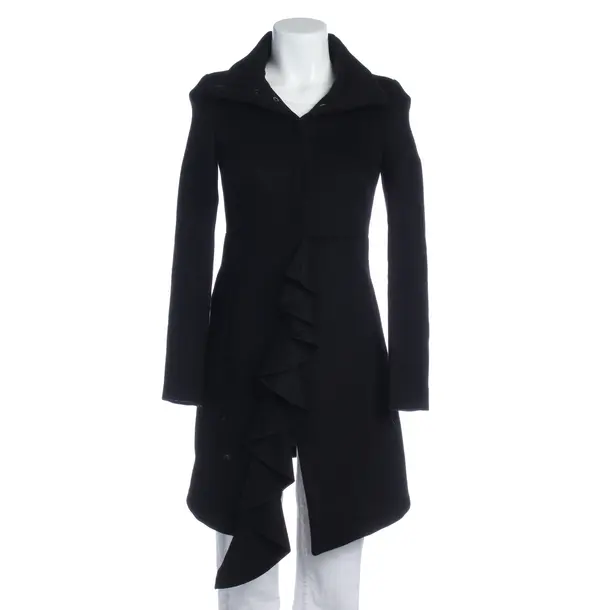 Winter Coat in Black, Wool, Patrizia Pepe