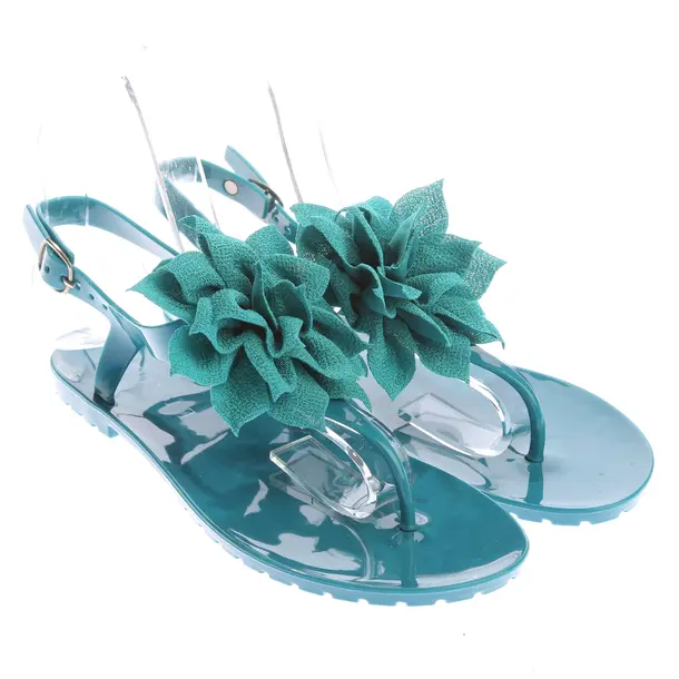 Sandalen in Blau, , Twin Set