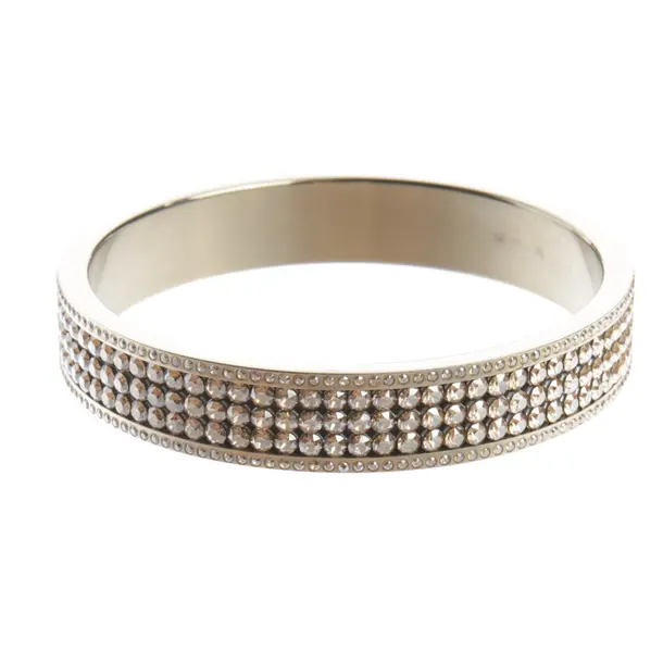 Bracelet in Metallic, Metal (metallic, metallized), Swarovski