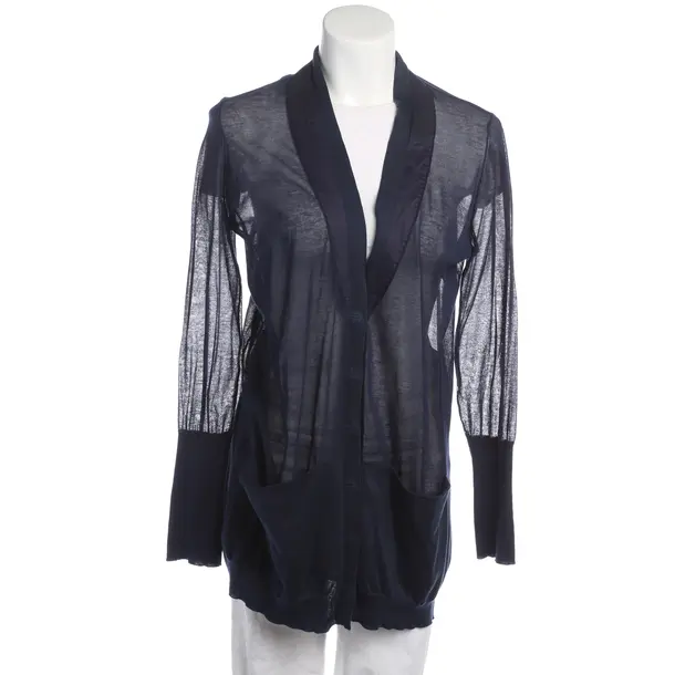 Cardigan in Blue, Cotton, Brunello Cucinelli