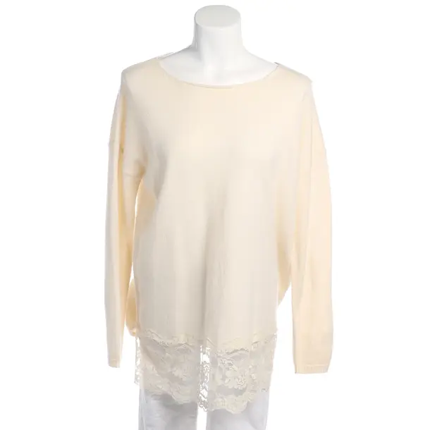 Pullover in Weiß, Wolle, Ermanno Scervino