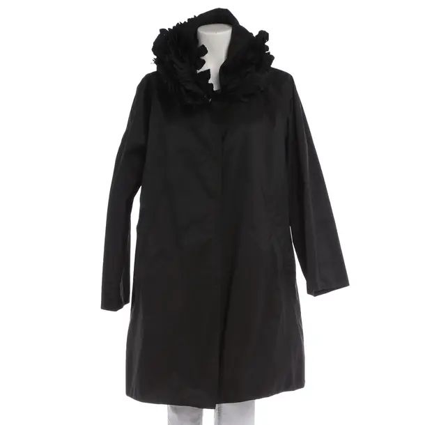 Übergangsmantel in Schwarz, Polyester, Ermanno Scervino